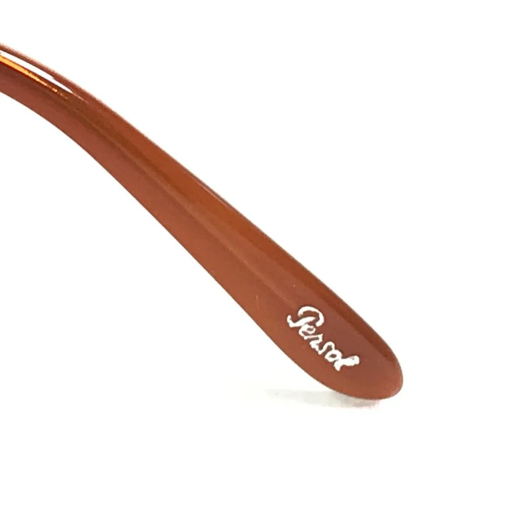 Persol Eyeglasses Frames 2996-V 957 Brown Square Full Rim 52-19-140
